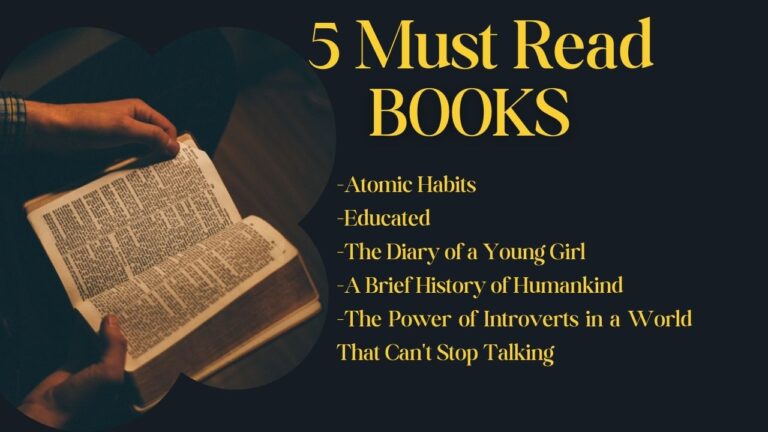 5 must read books