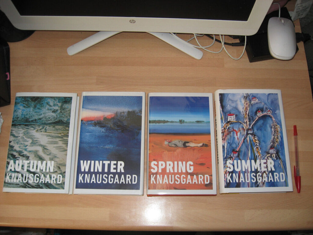 4 book series of Knausgaard