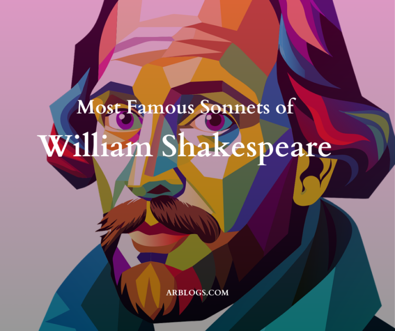 sonnets of william shakespeare