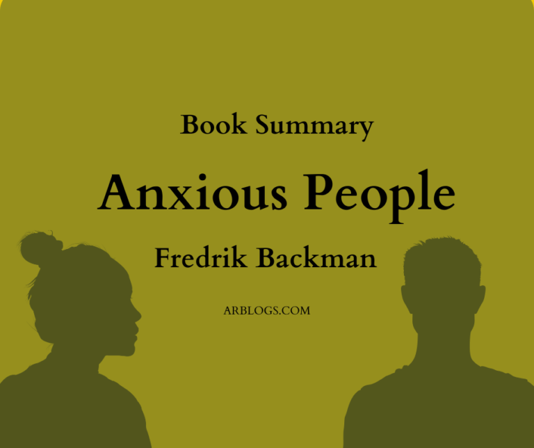 anxious people book